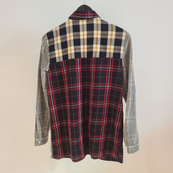 Tu Women's Patchwork Western Flannel Shirt - Picture 3 of 4